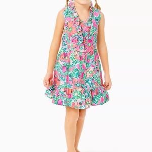 Lilly Pulitzer Tersa dress in soleil pink perfect poppy